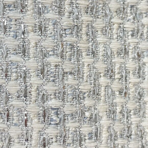 Kay Unger Sequin Sheath Dress Suit Women's 14 White Silver Formal Career Retro - Picture 14 of 16